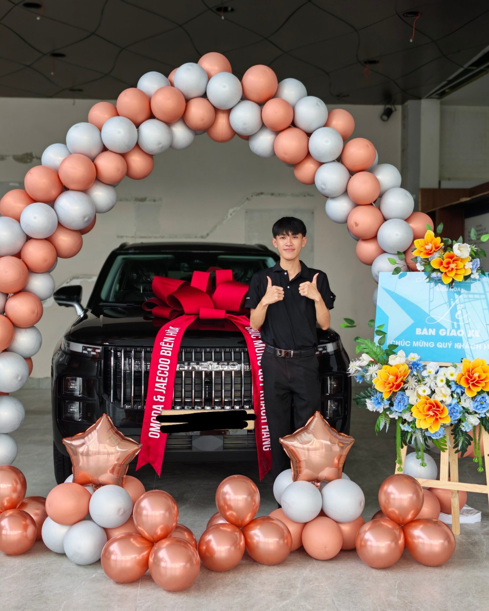 Hoàng Tâm Auto giao xe